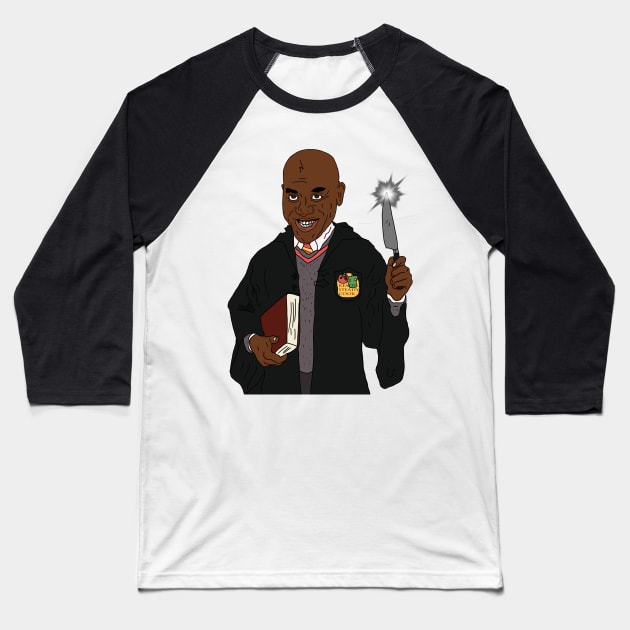 Ainsley Harriot Potter Baseball T-Shirt by Pretty Weird